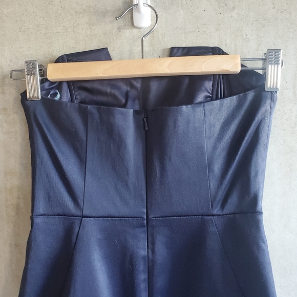 GUESS by Marciano / Navy Blue Cocktail Dress / Size 0 - Picture 4 of 6